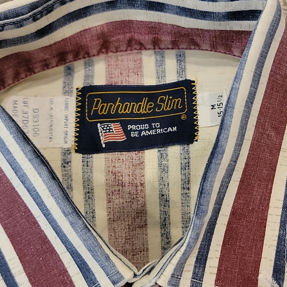 Panhandle Slim Short Sleeve 100%Cotton - Picture 3 of 4